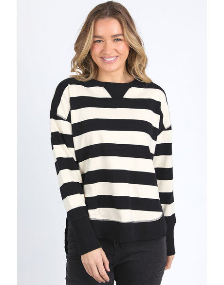 Striped Delilah Crew 