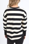 Striped Delilah Crew 