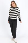 Striped Delilah Crew 