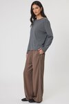 Uno Stripe Long Sleeve Top