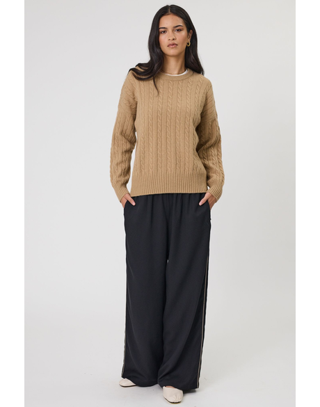 Copenhagen Cable Knit Crew