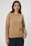 Copenhagen Cable Knit Crew
