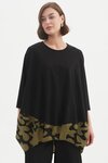 Billow Combi Print Top