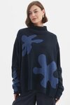 Splatter Print Knit