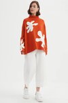 Splatter Print Knit
