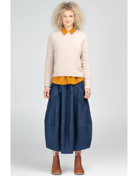 Guru Skirt (Dark Denim)