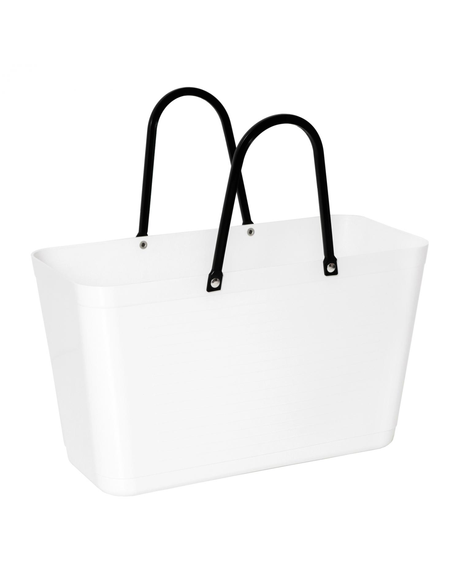 Large White Hinza Bag