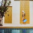 Large Light Blue Hinza Bag