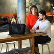 Large Black Hinza Bag