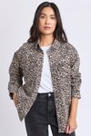 Leopard Denim Shirt