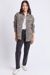 Leopard Denim Shirt