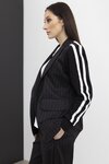 Reflective Revel Blazer (Pinstripe)