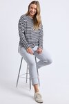 Lauren LS Stripe Tee
