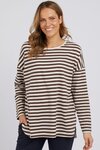Lauren LS Stripe Tee