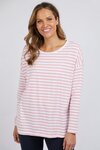 Lauren LS Stripe Tee