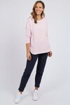 Lauren LS Stripe Tee