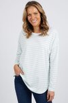 Lauren LS Stripe Tee