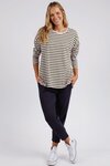Lauren LS Stripe Tee