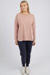 Lauren LS Stripe Tee