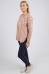 Lauren LS Stripe Tee