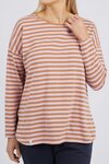 Lauren LS Stripe Tee