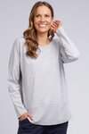 Rib LS Tee (Grey Marle)