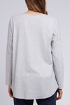 Rib LS Tee (Grey Marle)