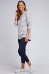 Rib LS Tee (Grey Marle)
