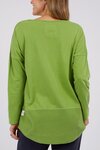 Rib LS Tee (Jungle Green)