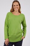 Rib LS Tee (Jungle Green)