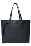 Tia Shoulder Bag (Black and Bronze)