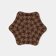 Metro Umbrella (Houndstooth Cocoa)