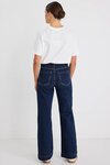 Zoey Indigo High Rise Wide Leg Pocket Jean