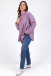 Lila Stripe Shirt (French Blue/Charm Pink Stripe)