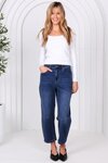 Toni Barrel Jeans (Blue)