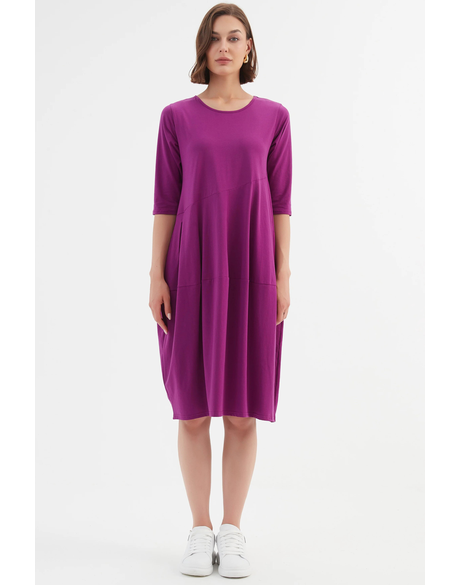 Diagonal Seam Dress