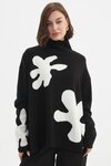 Splatter Print Knit