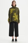 Splatter Print Knit