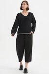 Contrast Trim Knit 