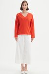 Contrast Trim Knit 