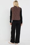 Touchstone Chocolate Lightweight Quilted Vest