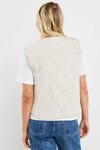 Touchstone Putty Lightweight Quilted Vest