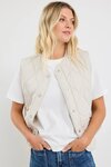 Touchstone Putty Lightweight Quilted Vest