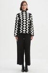 Mirrored Chevron Knit 