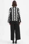 Mirrored Chevron Knit 