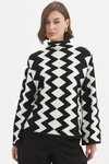 Mirrored Chevron Knit 