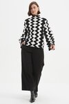 Mirrored Chevron Knit 