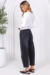 Toni Barrel Jeans (Black)