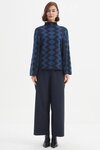 Mirrored Chevron Knit 
