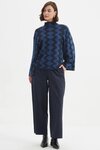 Mirrored Chevron Knit 